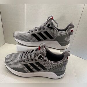 Adidas Questear Ride Gray Sneakers Running Shoes Men Size 8 1/2